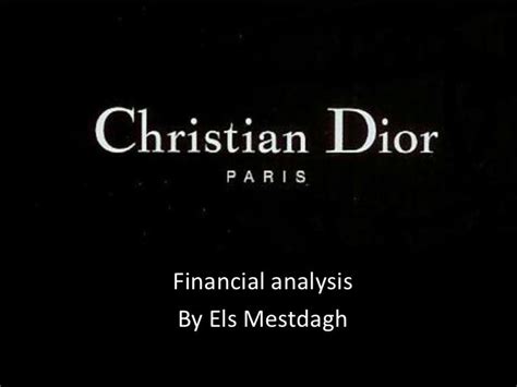 christian dior bourse|Christian Dior Finance.